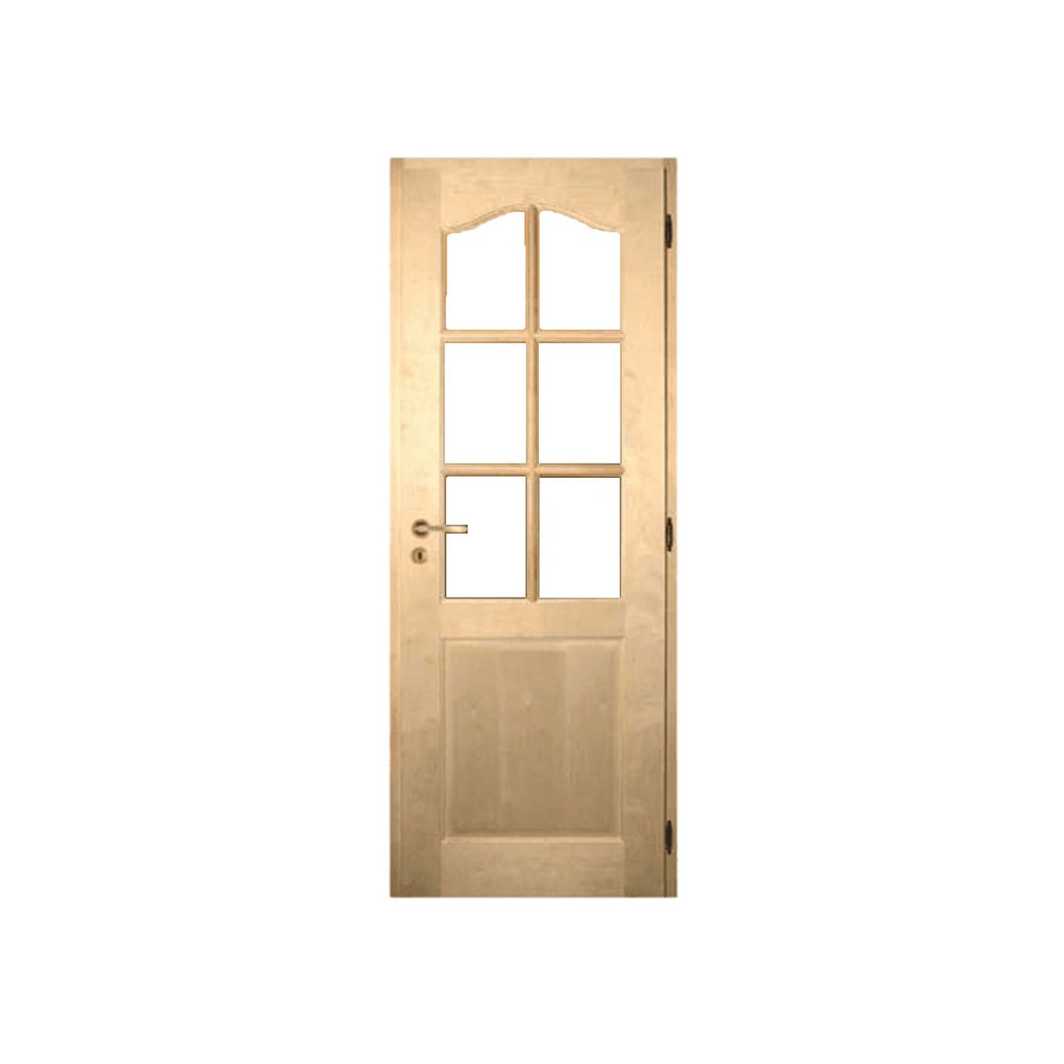 Porte nue, sans cadre, bois Bouleau