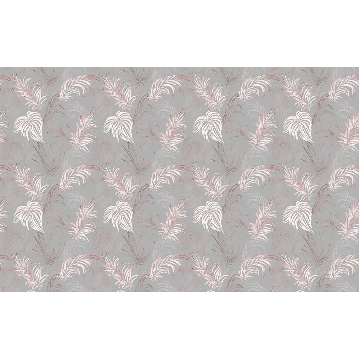 Papier peint panoramique - Motif Feuilles tropicales