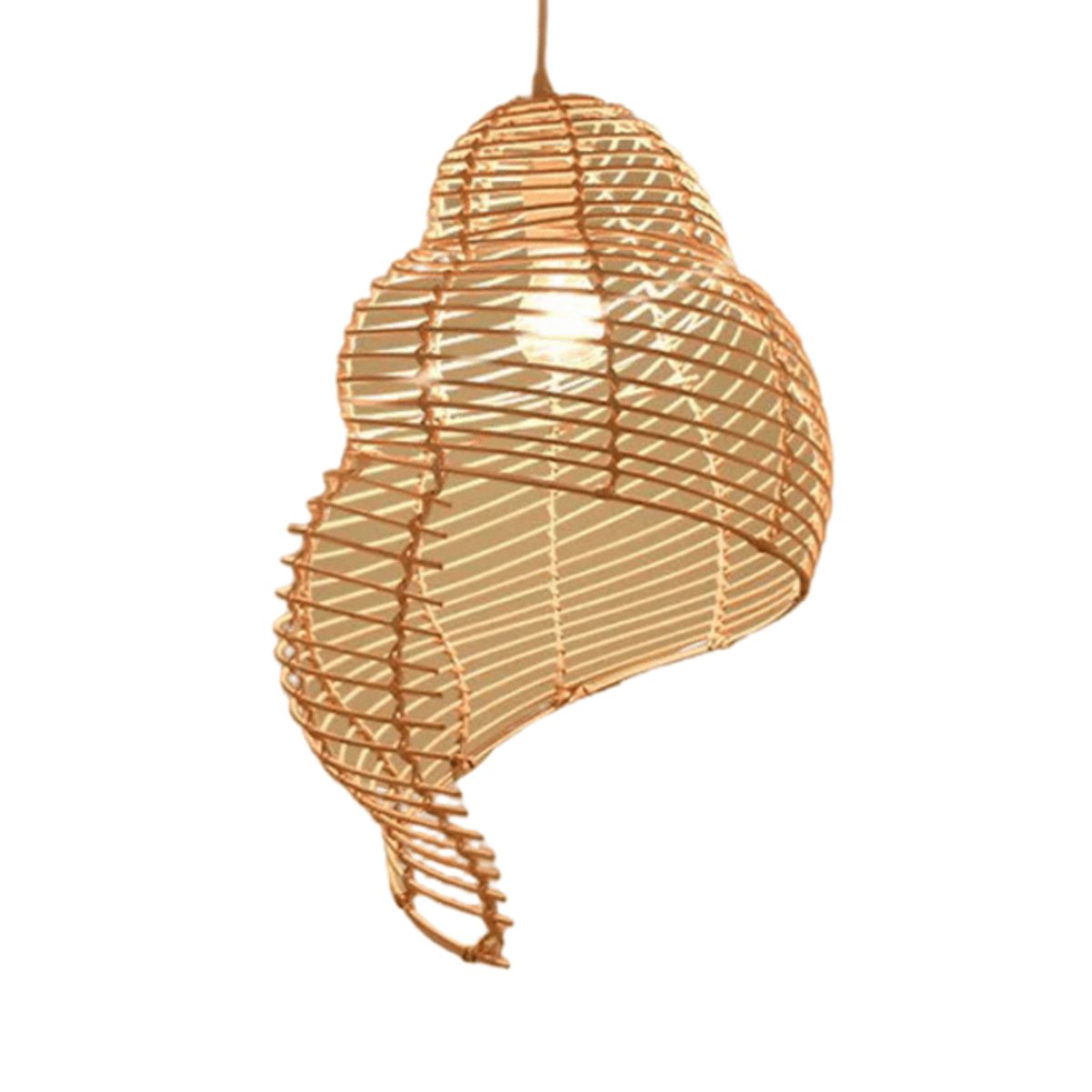 Suspension Coquillage Bambou