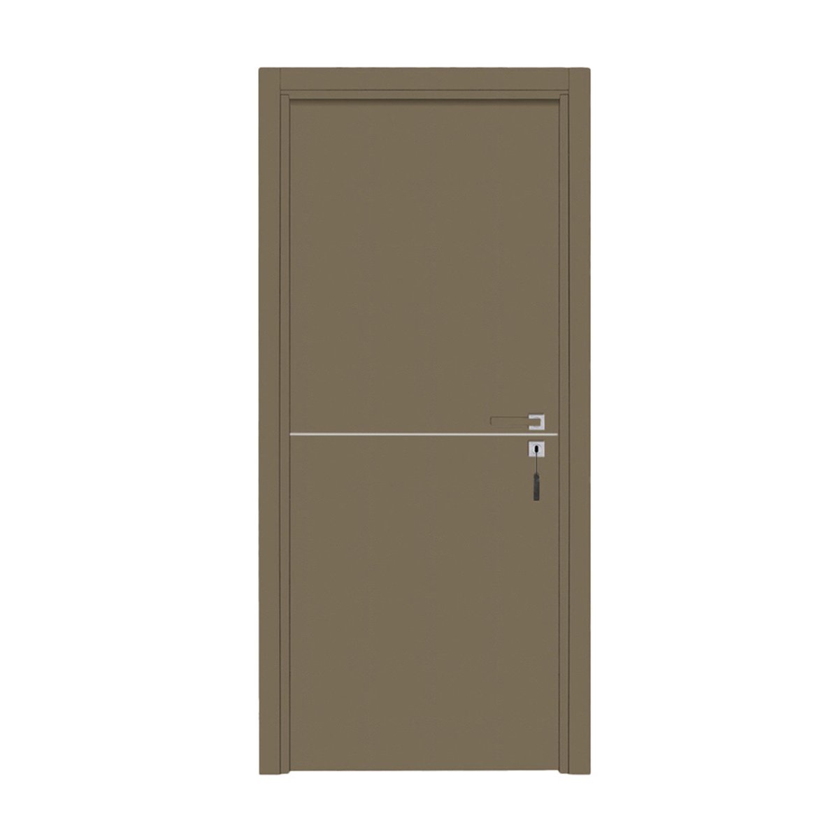 Bloc-porte Riva - Cuir lichen