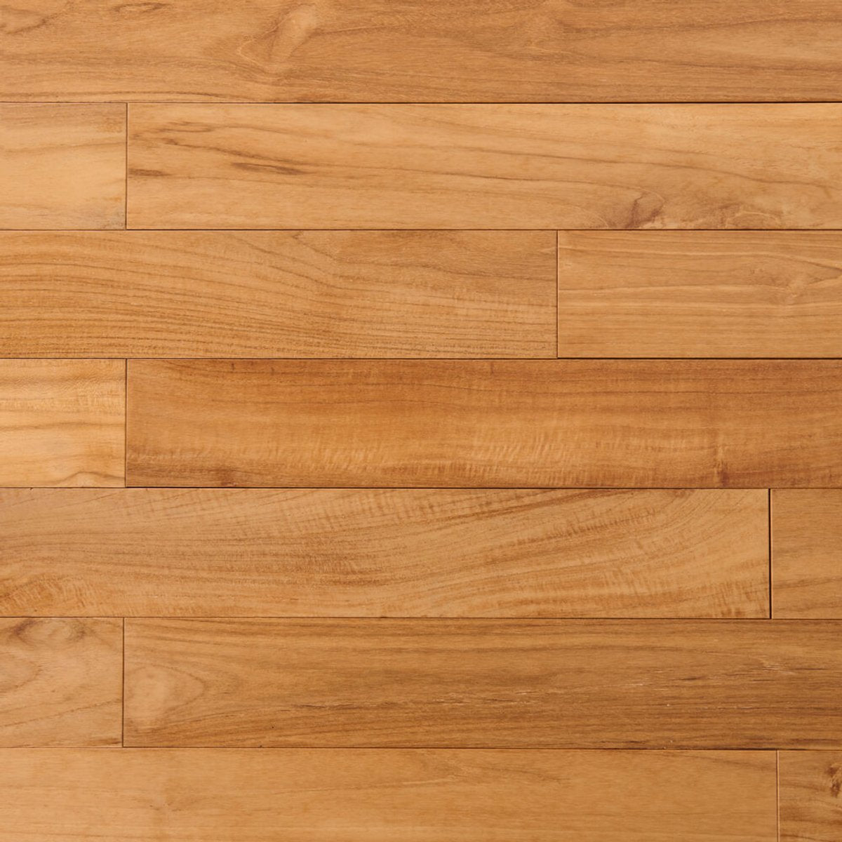 Parquet massif teck brut - Larg. 9 cm