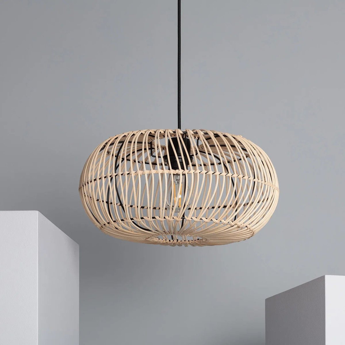 Petite Suspension Rotin