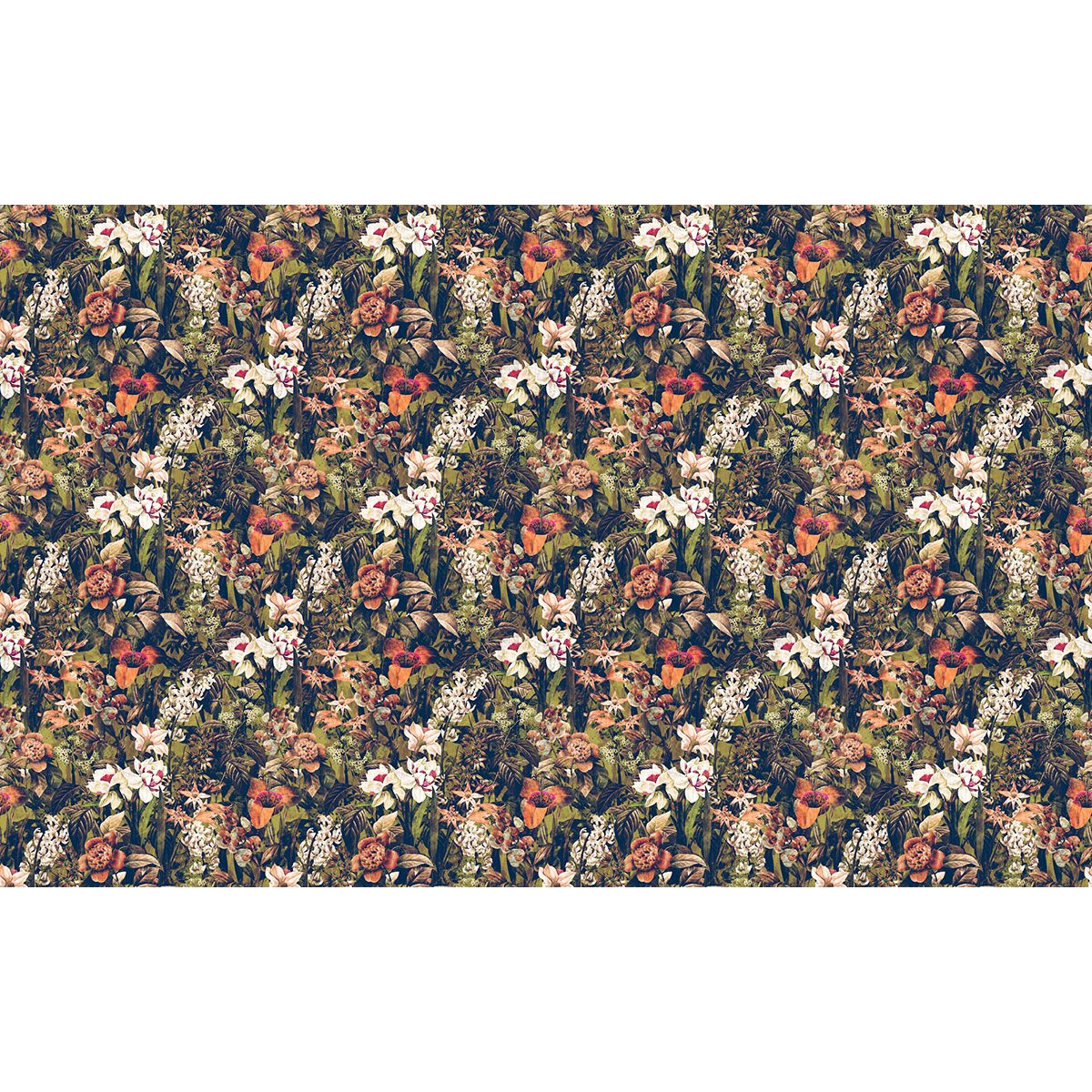 Papier peint panoramique - Motif Fleurs