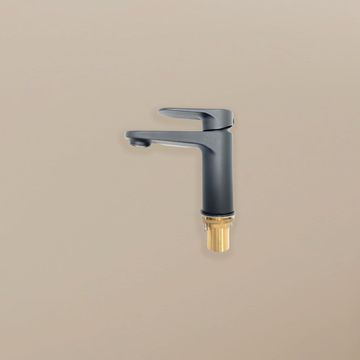 Mitigeur salle de bain noir petit modèle