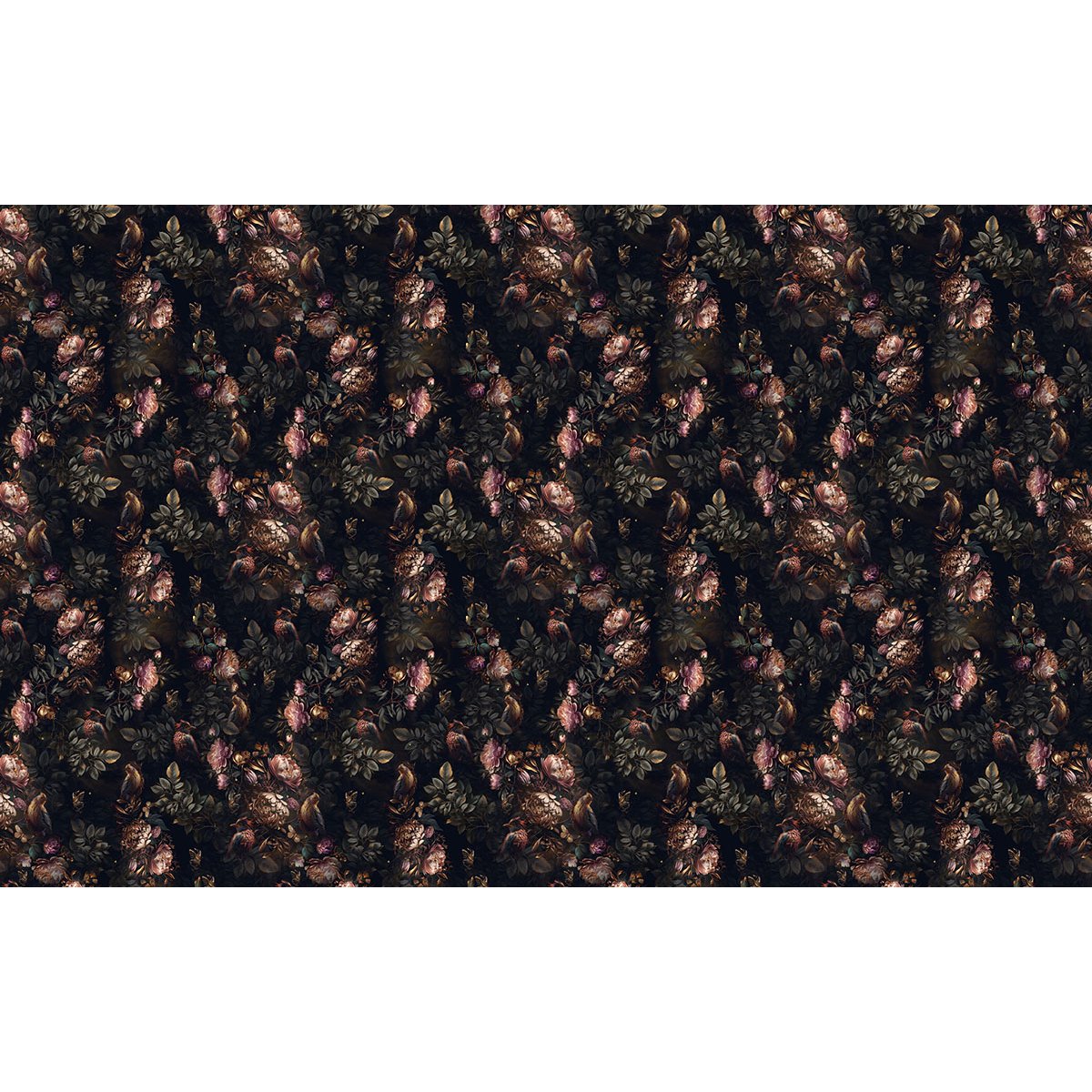 Papier peint panoramique - Motif Fleurs
