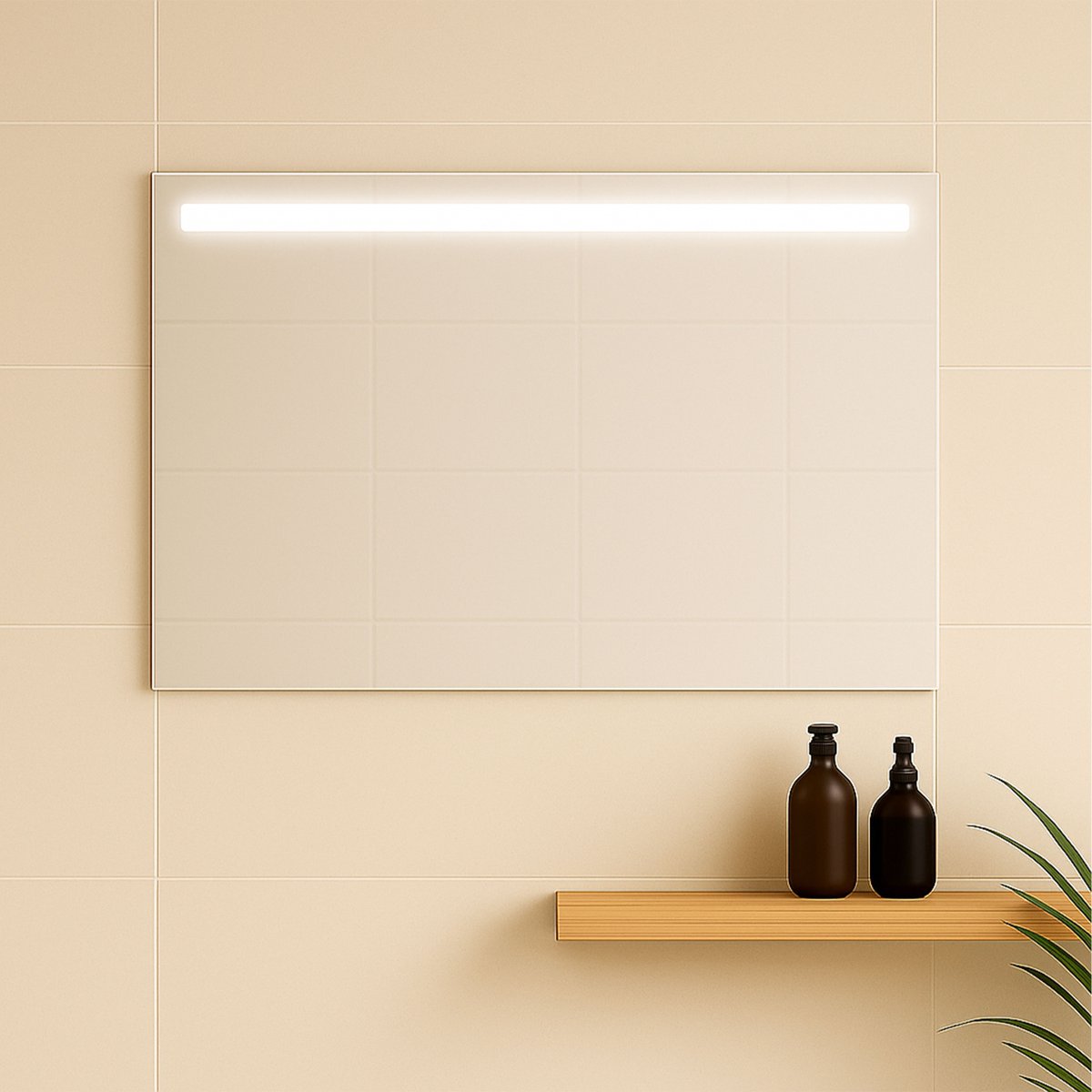 Miroir lumineux pour salle de bain