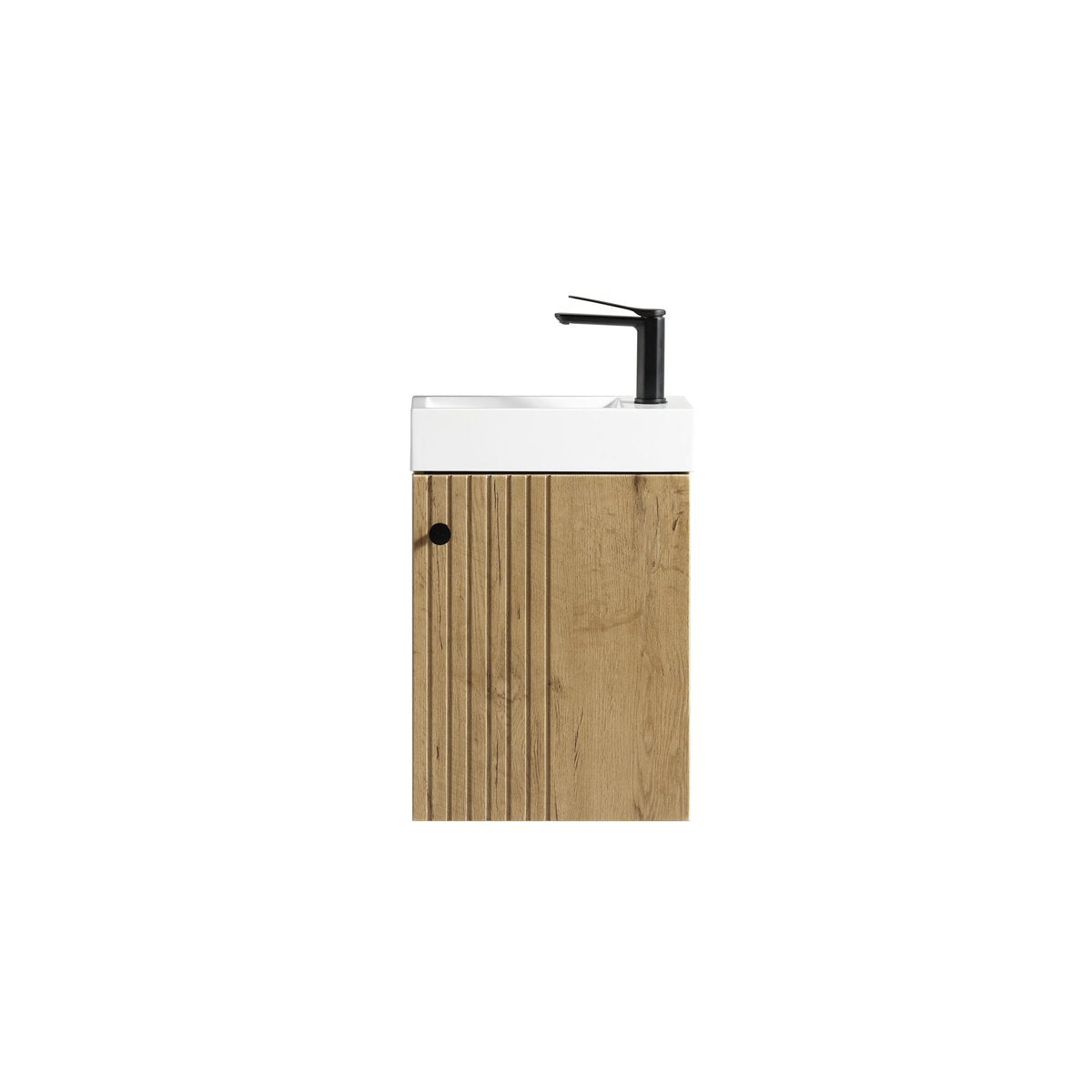 Lave main 40 cm effet chêne vieilli Aquapicolo