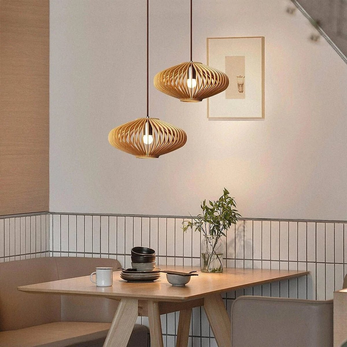 Suspension Salon Bois