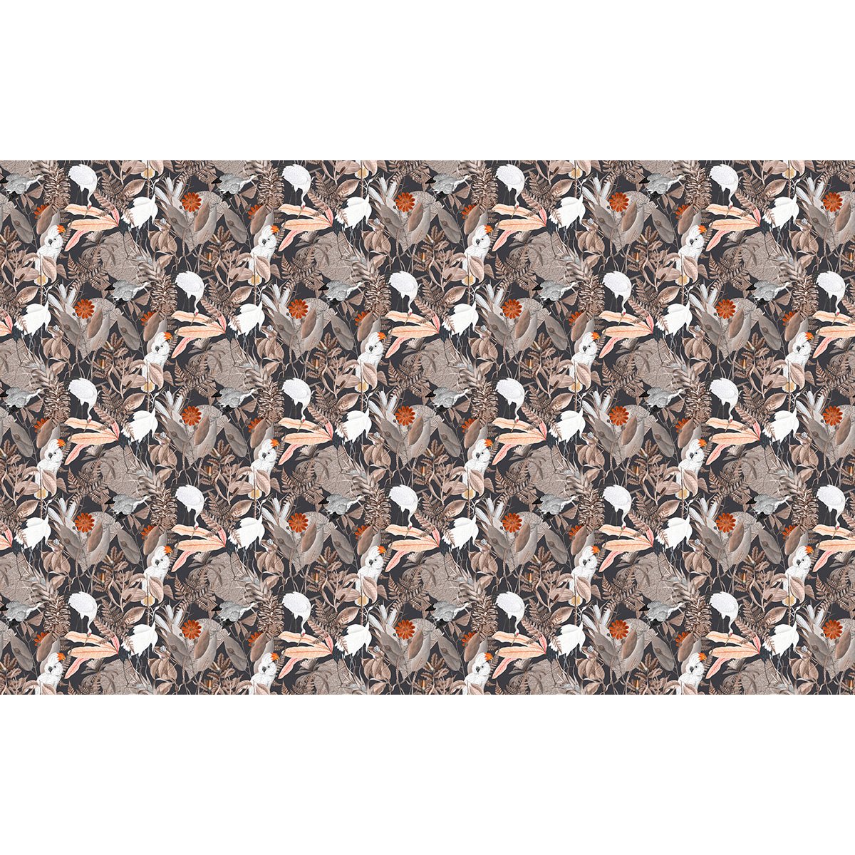 Papier peint panoramique - Motif Fleurs