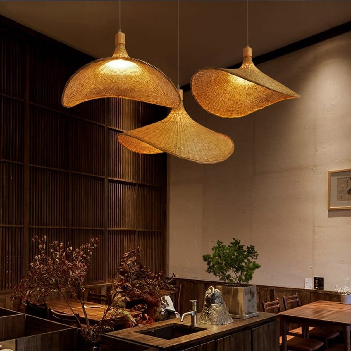 Suspension Nature Bambou