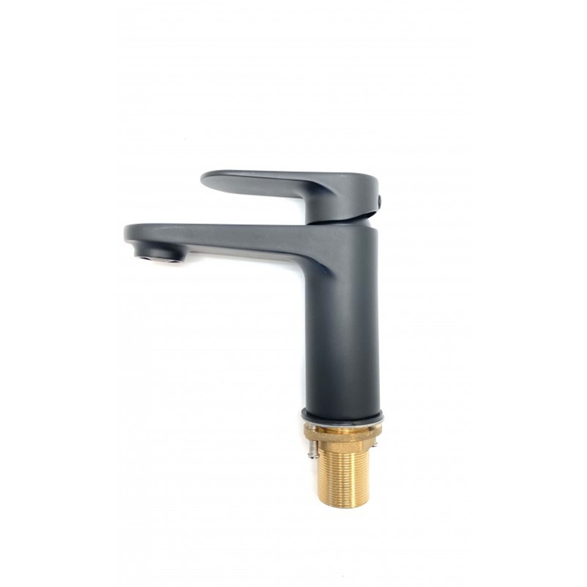 Mitigeur salle de bain noir petit modèle