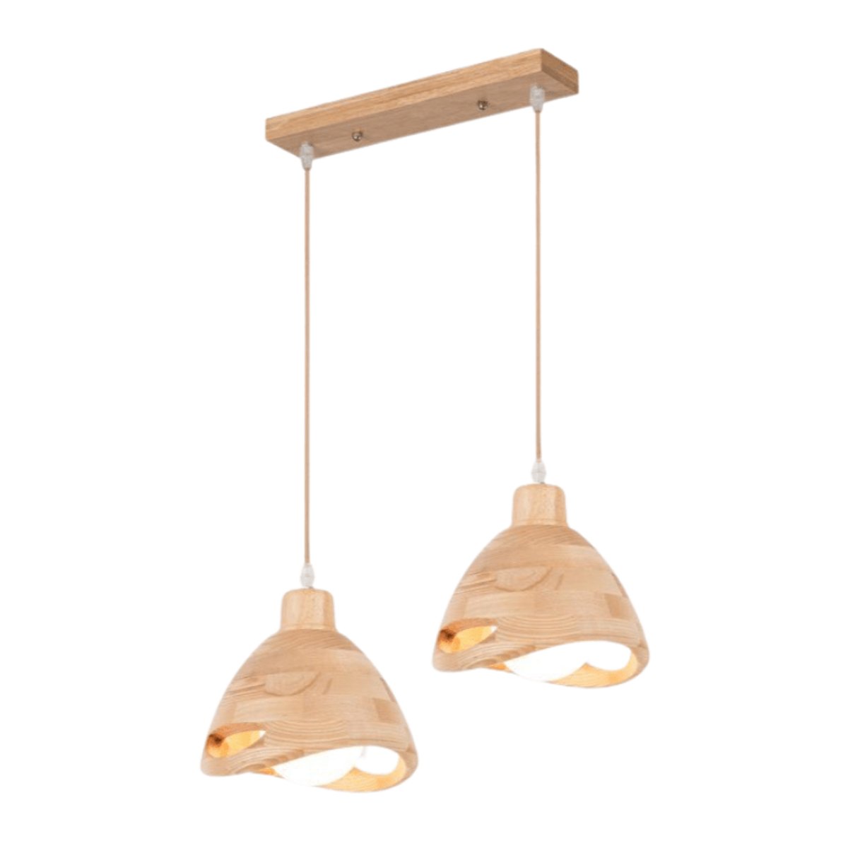 Lampe Suspension Bois