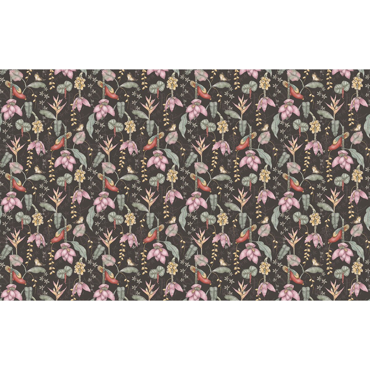 Papier peint panoramique - Motif Fleurs