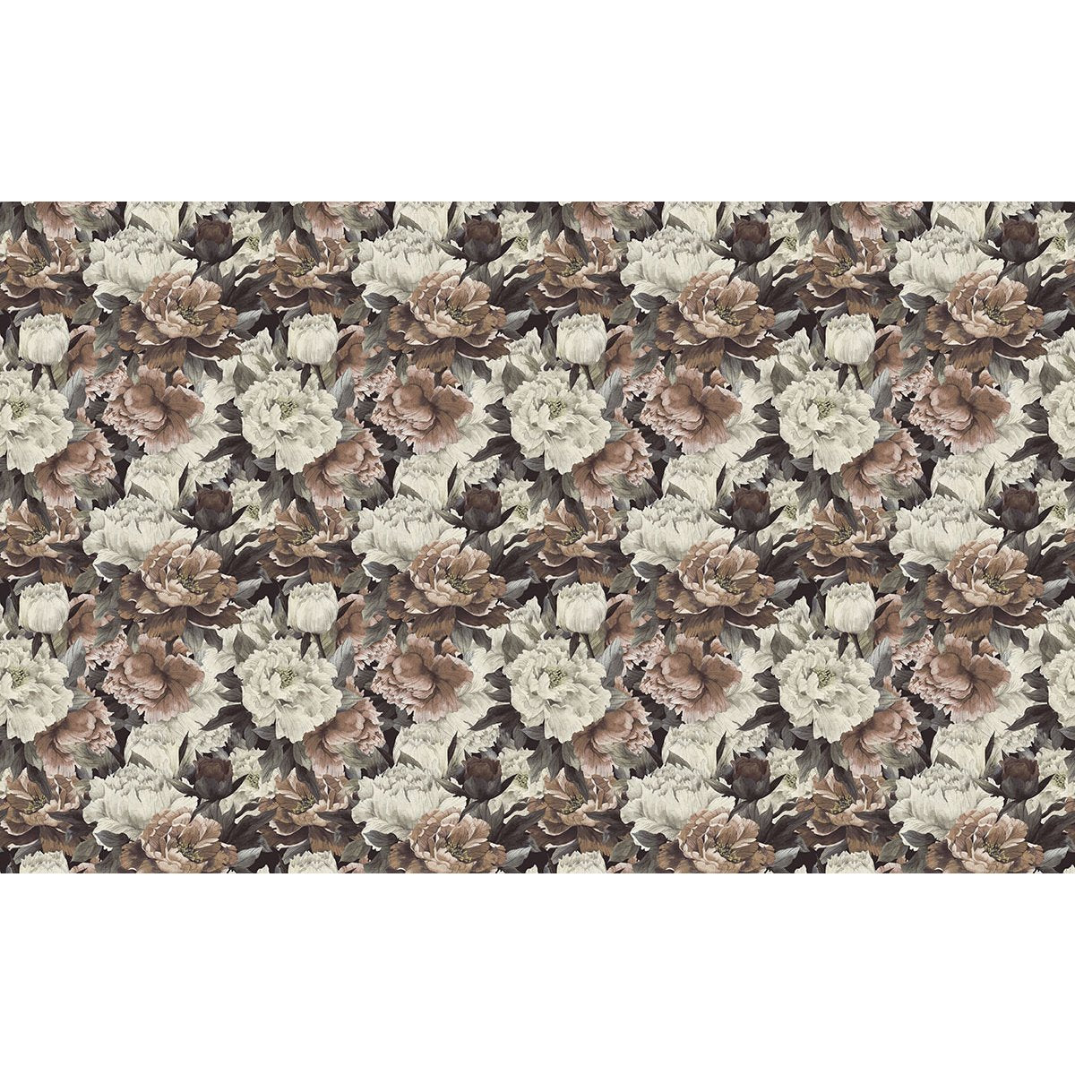 Papier peint panoramique - Motif Fleurs