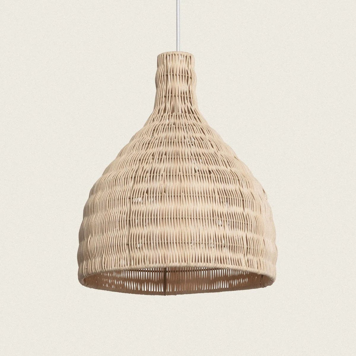 Suspension Rotin Salon