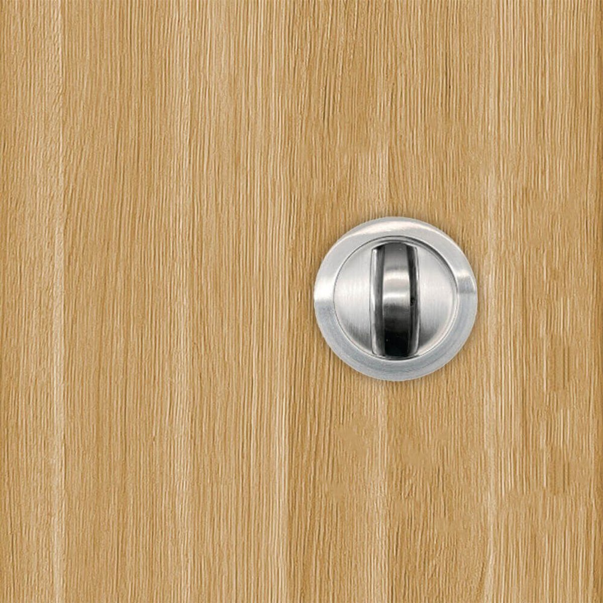 Porte coulissante applique Matild avec serrure
