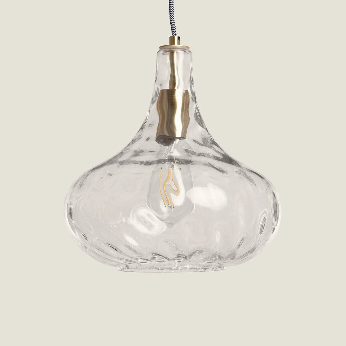 Suspension Goutte d'Eau Verre