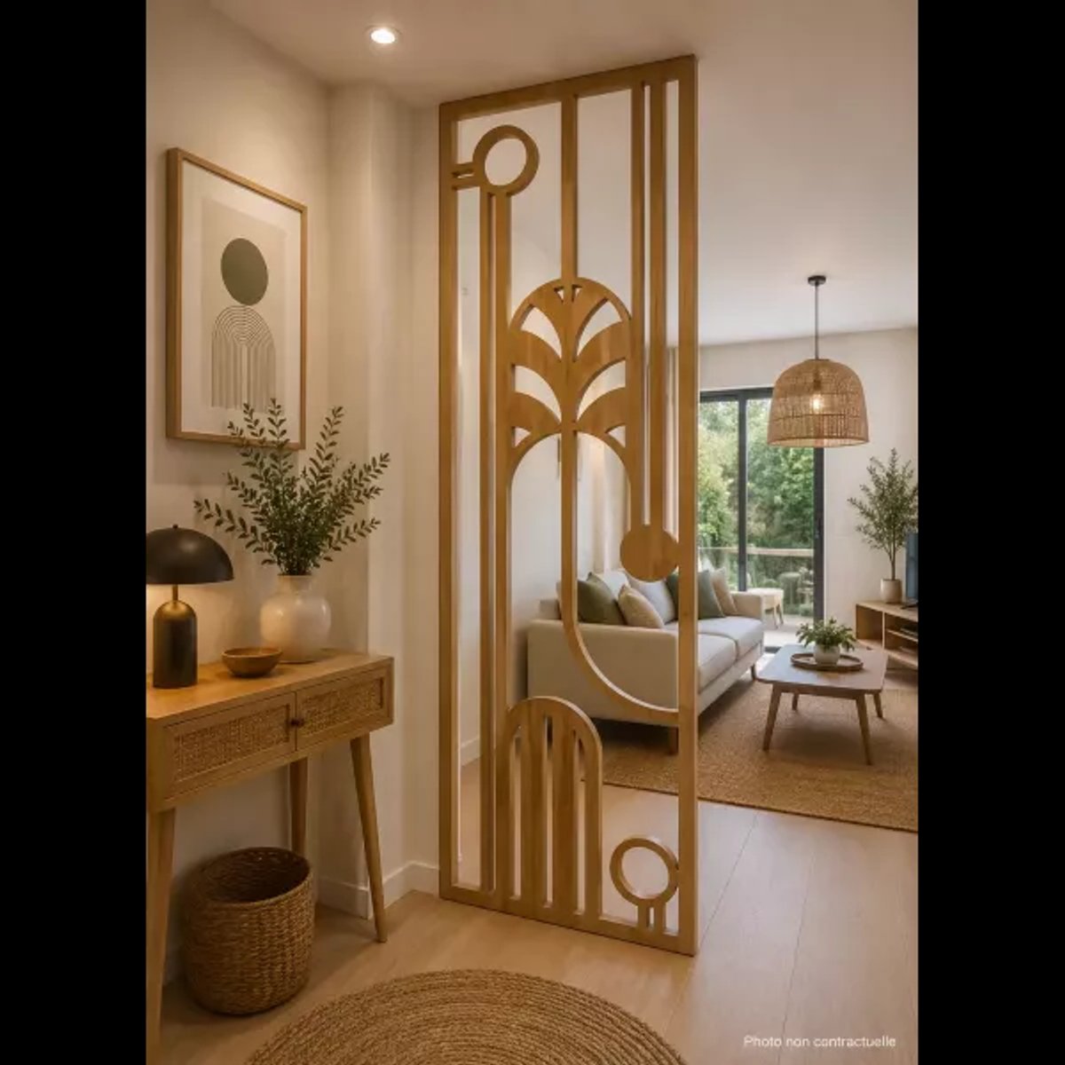 Claustra en bois "Royan"