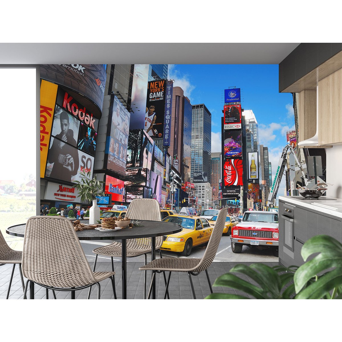Papier peint panoramique - New York Time Square