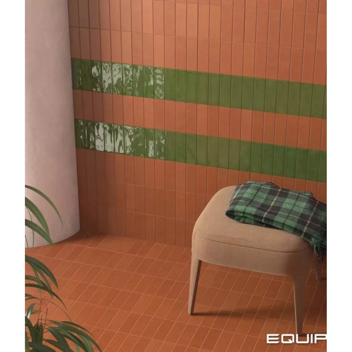 Carrelage Zellige Vert FANGO Green Gloss