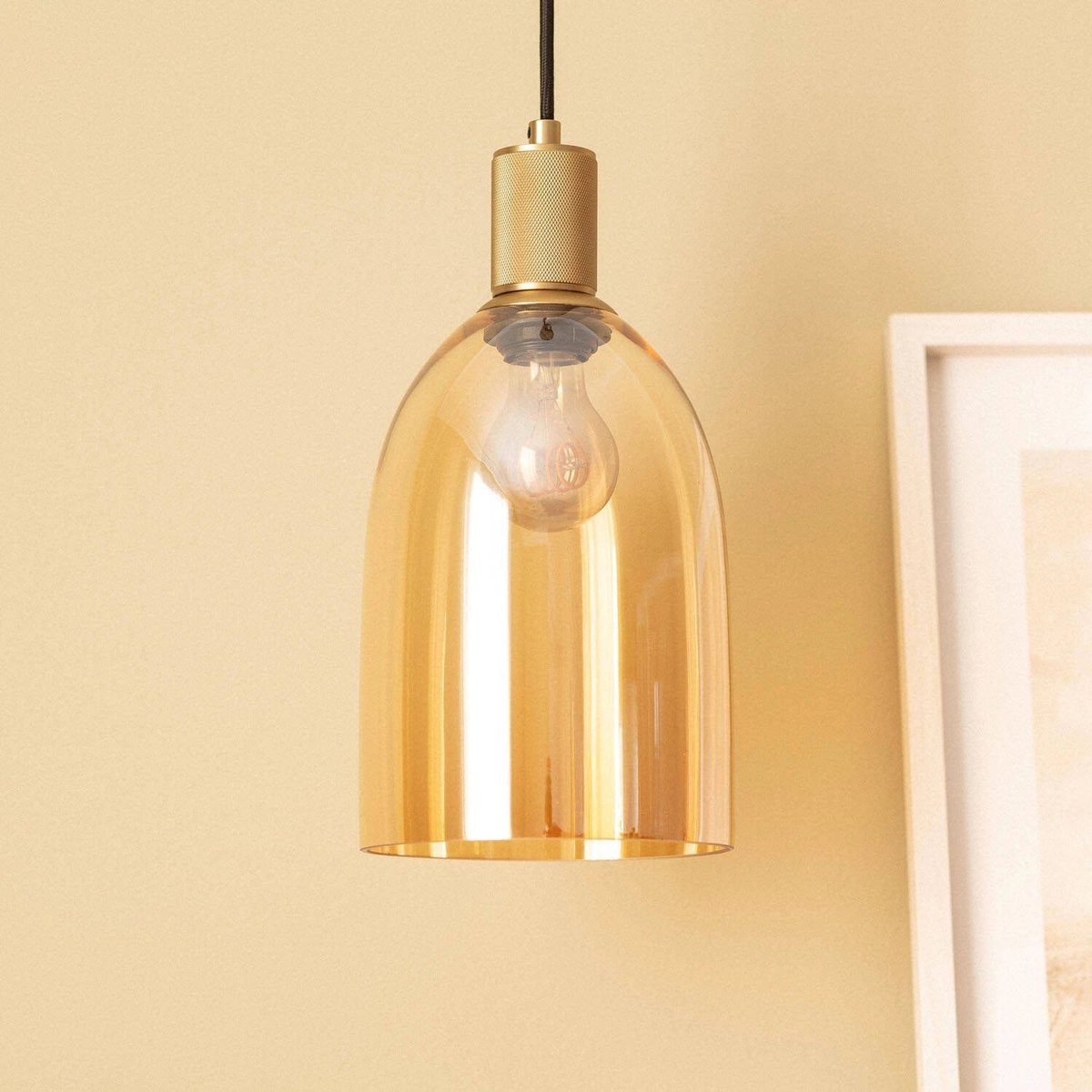 Suspension Cloche en Verre