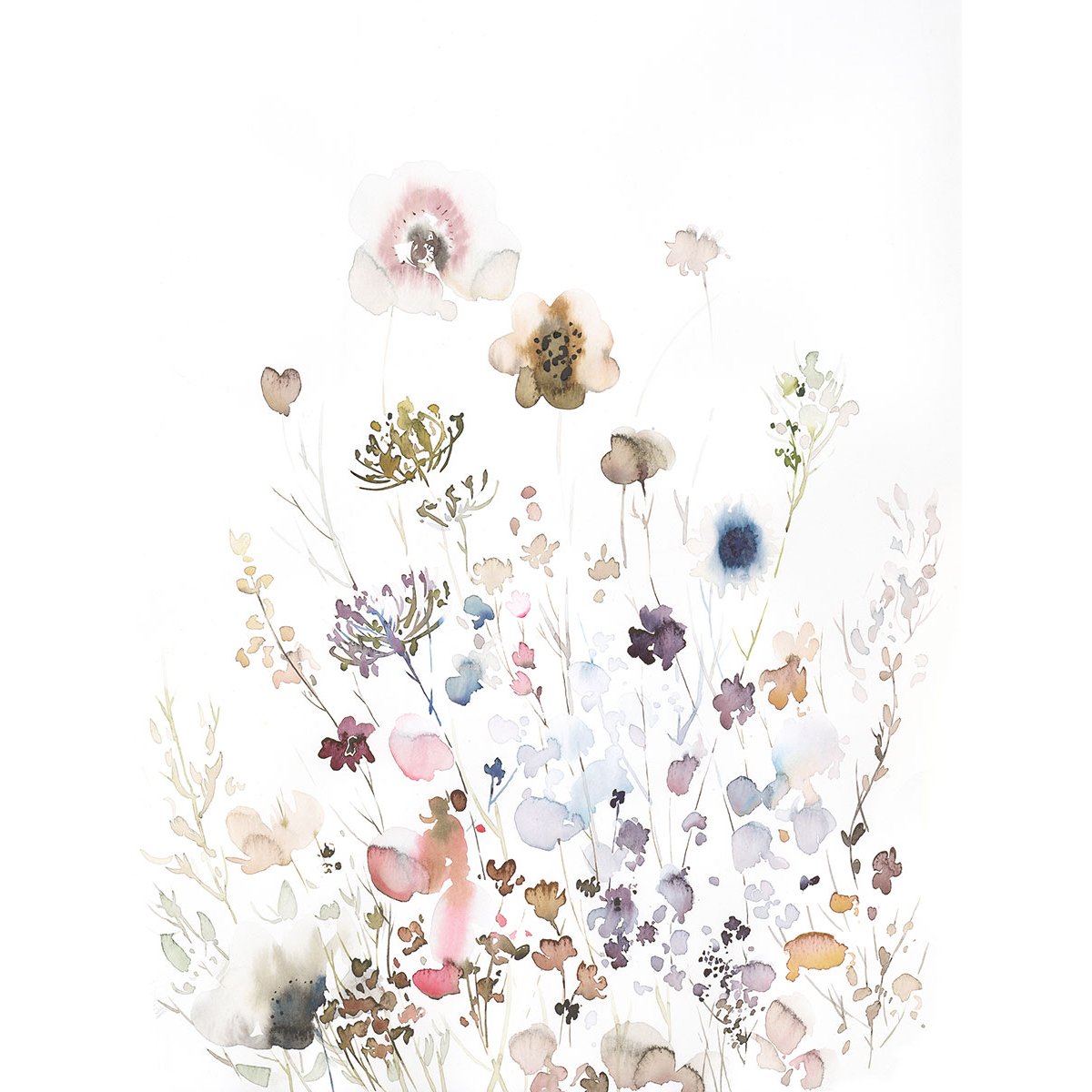 Papier peint panoramique - Fleurs