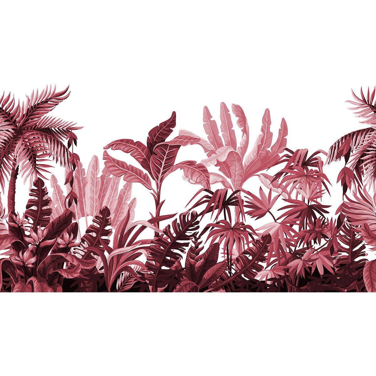 Papier peint panoramique - Forêt tropicale