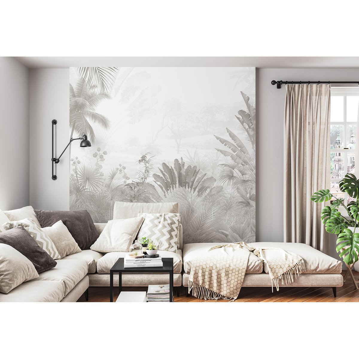 Papier peint panoramique - Plantes tropicales