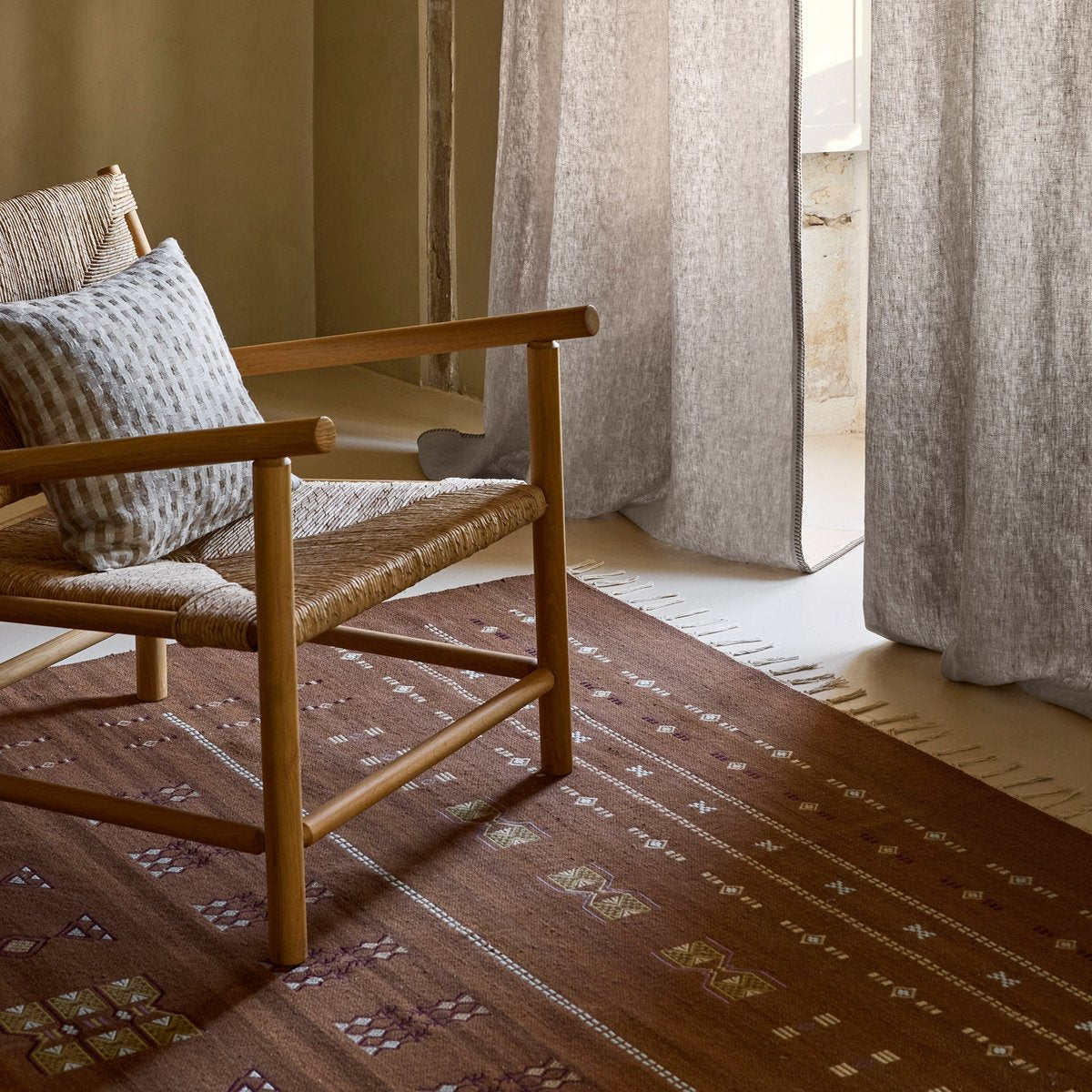 Tapis de sol ARSALANE brun