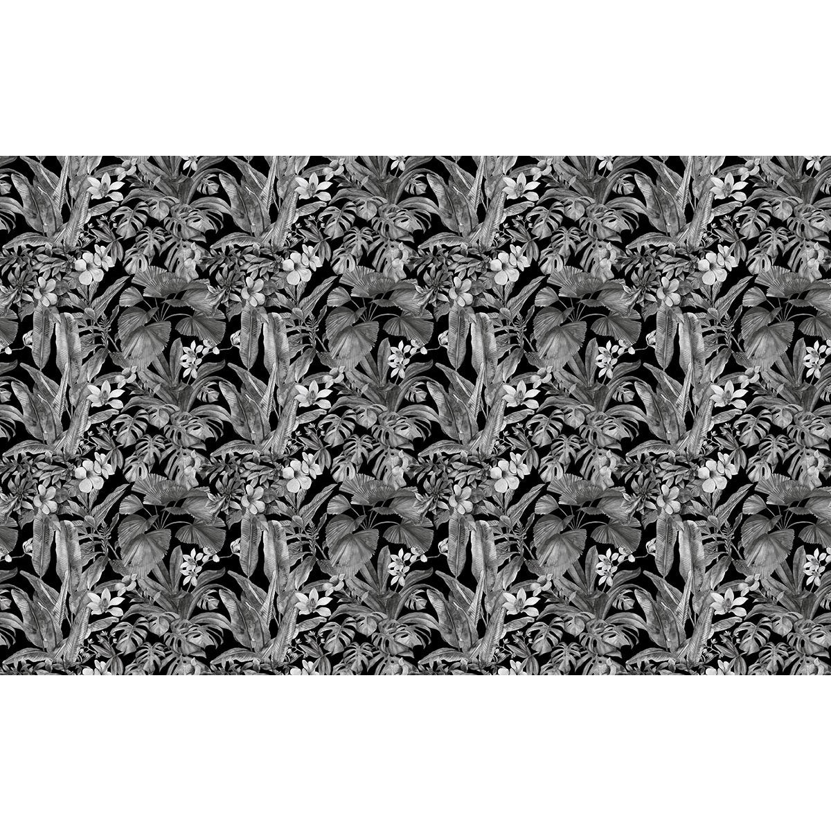 Papier peint panoramique - Motif Feuilles tropicales