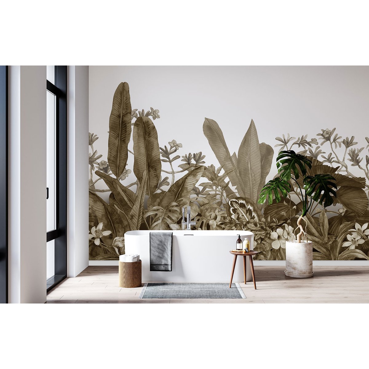Papier peint panoramique - Plantes tropicales