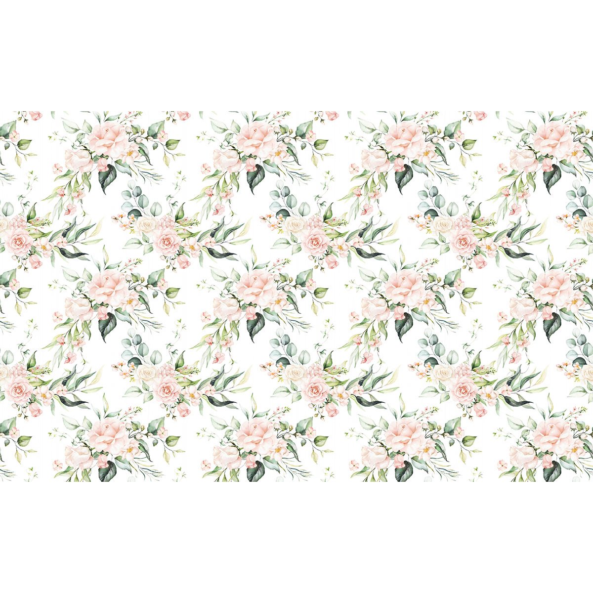Papier peint panoramique - Motif Fleurs