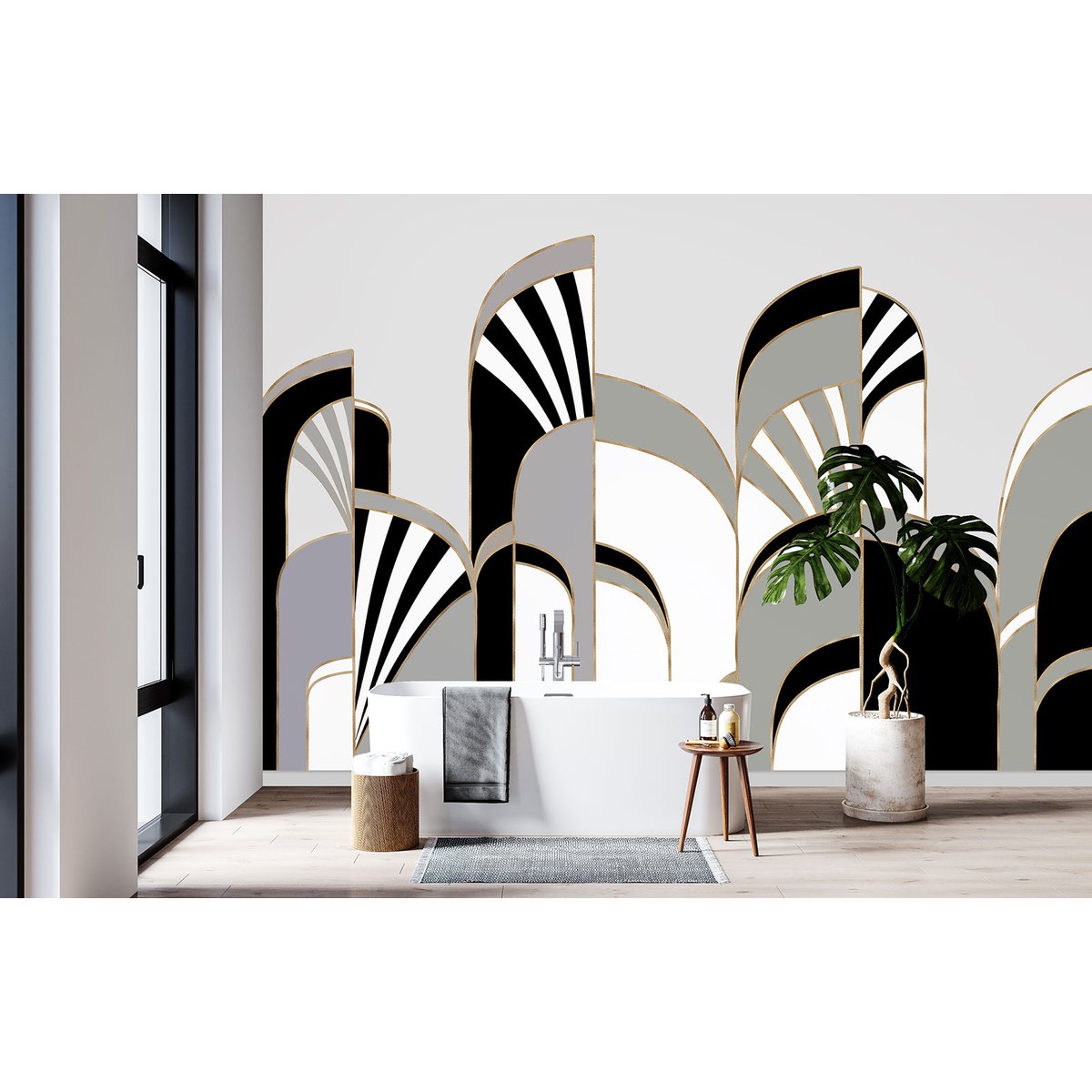 Papier peint panoramique - Arches Design