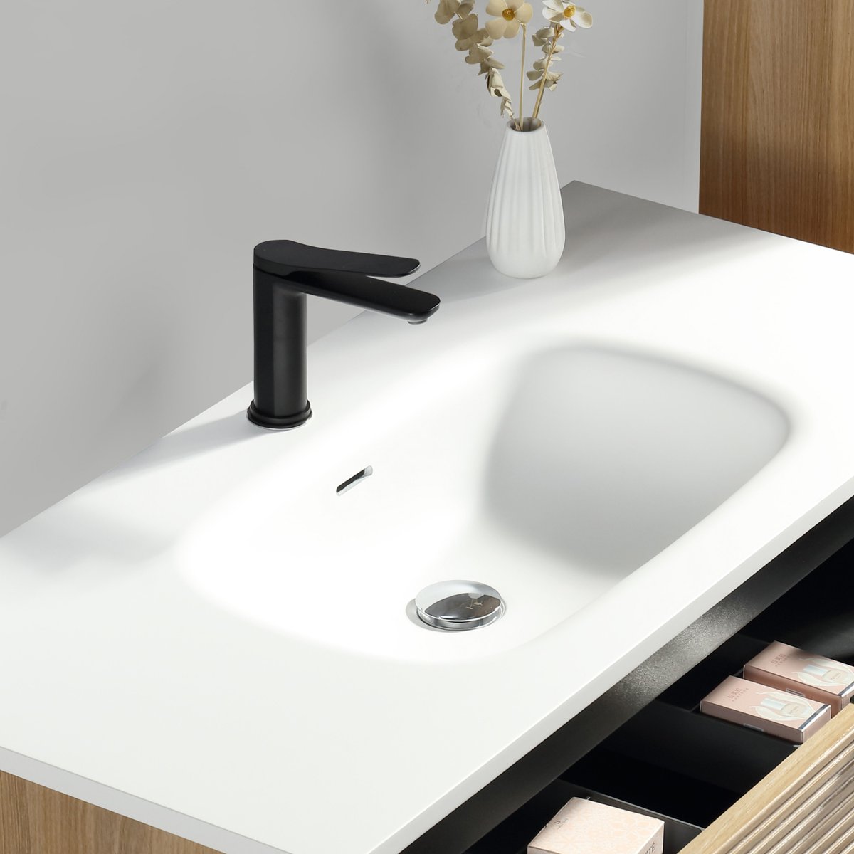 Séparateur rangement tiroir de salle de bain