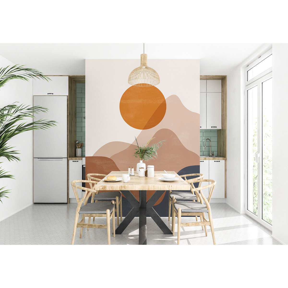 Papier peint panoramique - Paysage Boho