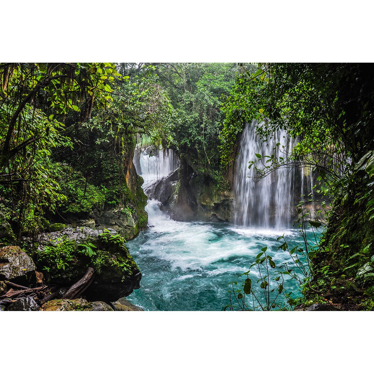 Papier peint panoramique - Cascades