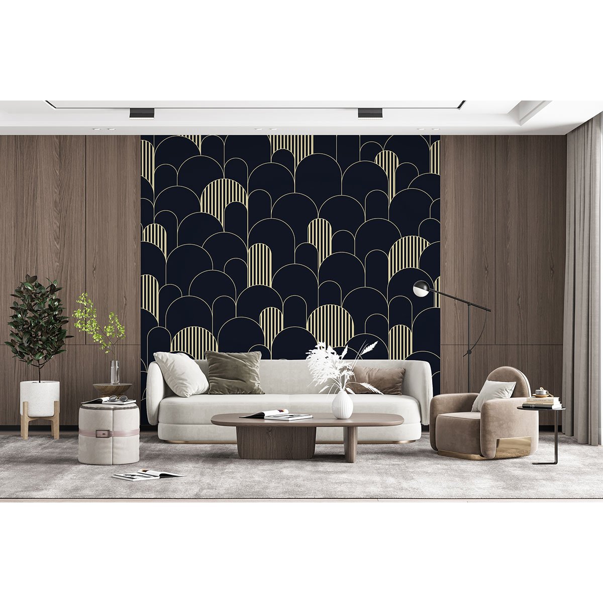 Papier peint panoramique - Arches Design
