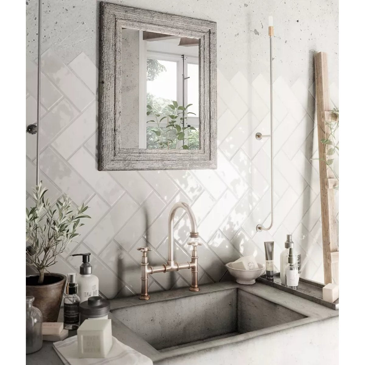 Carrelage Zellige Blanc NOLITA Blanco