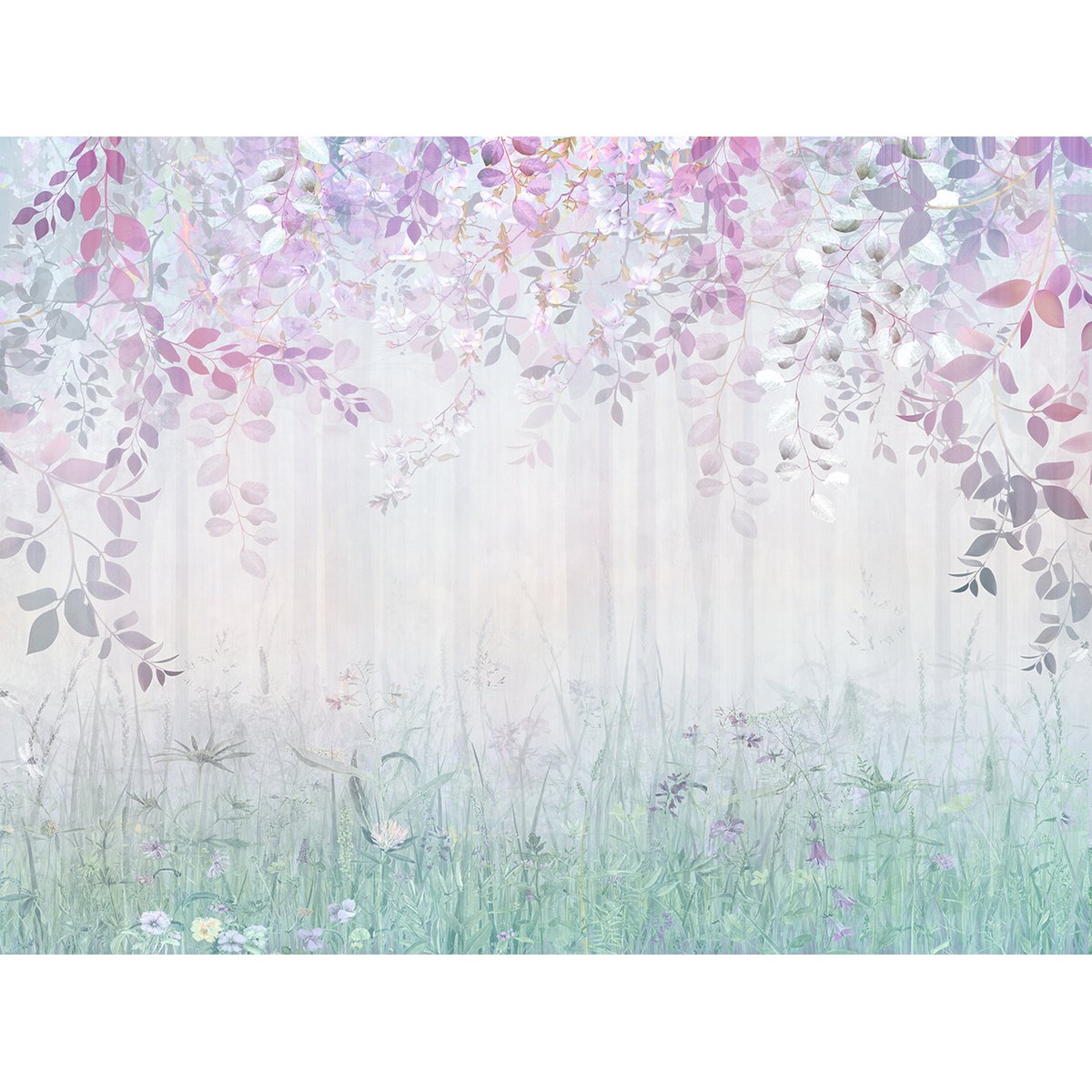 Papier peint panoramique - Fleurs