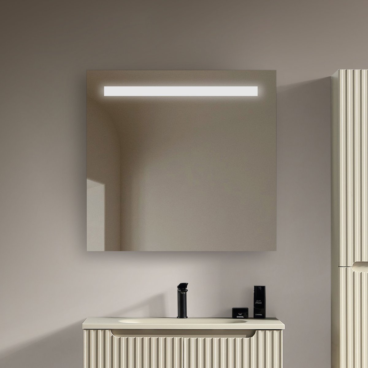 Miroir lumineux pour salle de bain