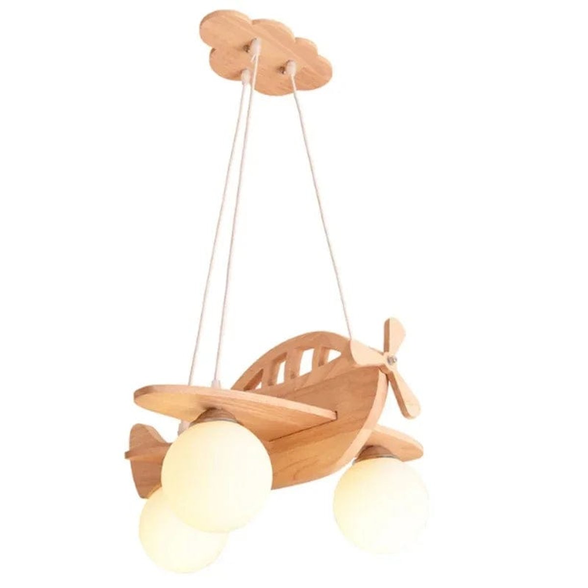 Suspension Avion Bois