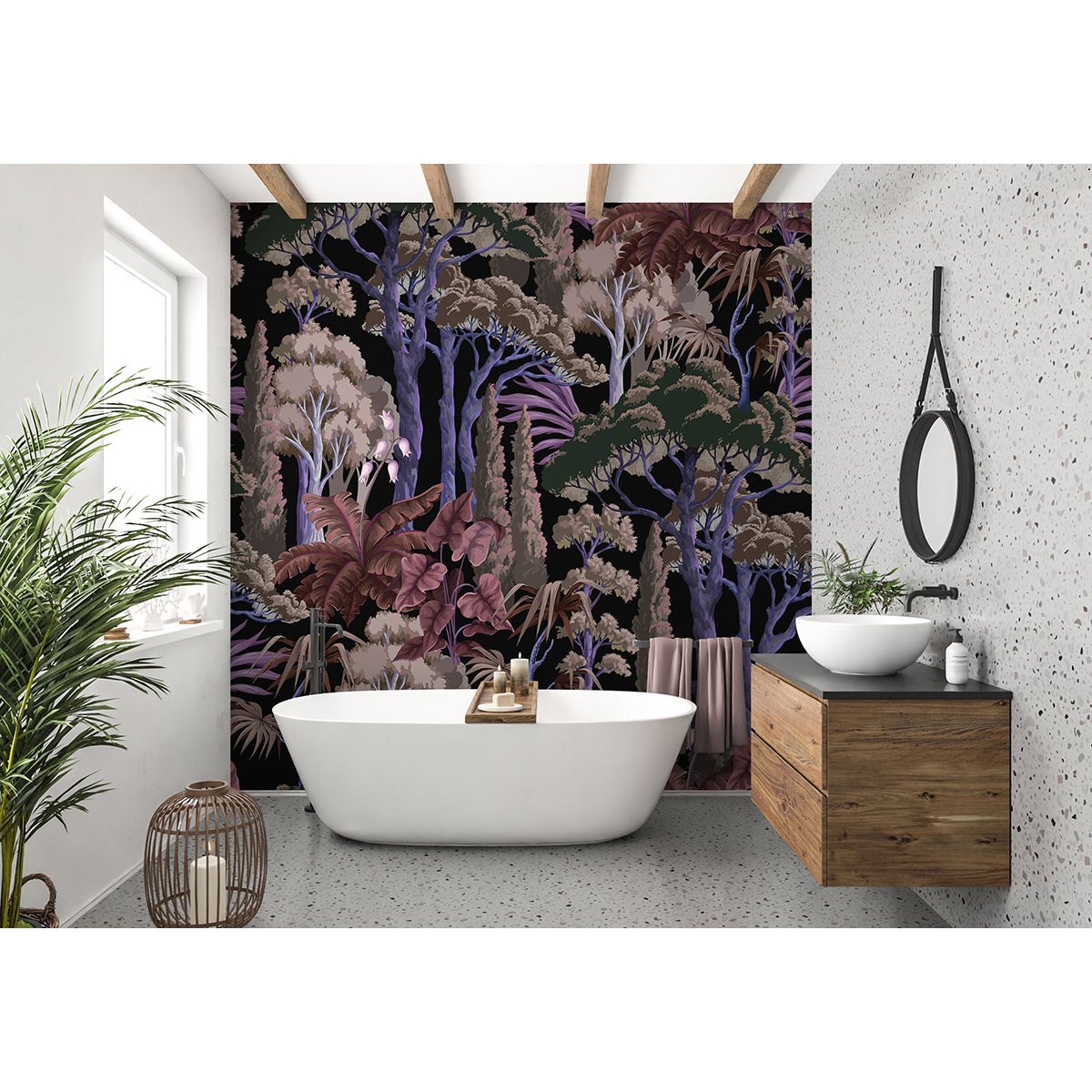 Papier peint panoramique - Forêt tropicale