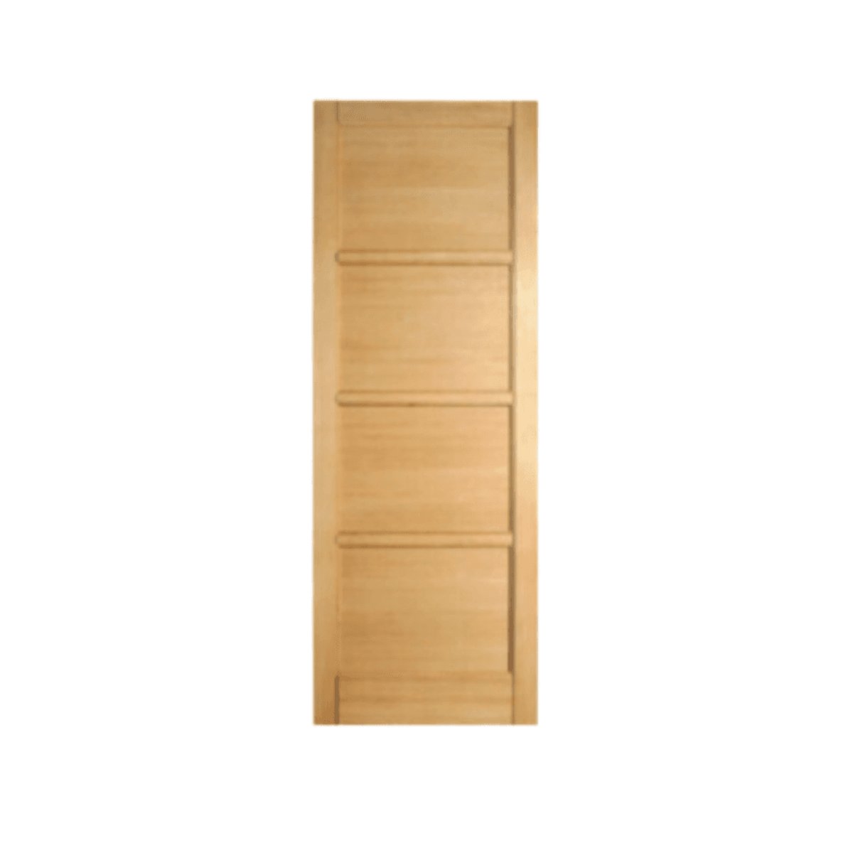Porte nue, sans cadre, bois Erable