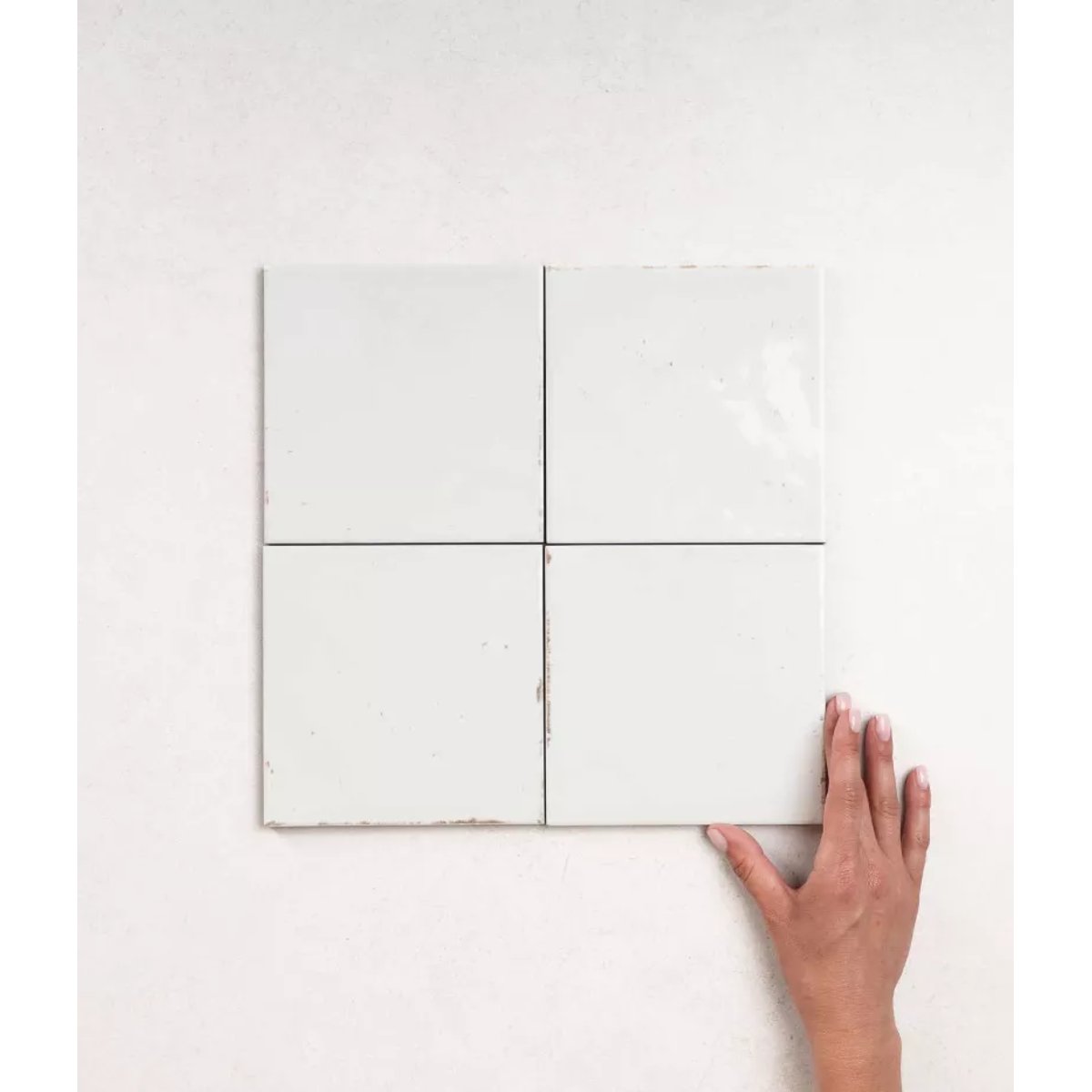 Carrelage Zellige Blanc AGADIR Niebla