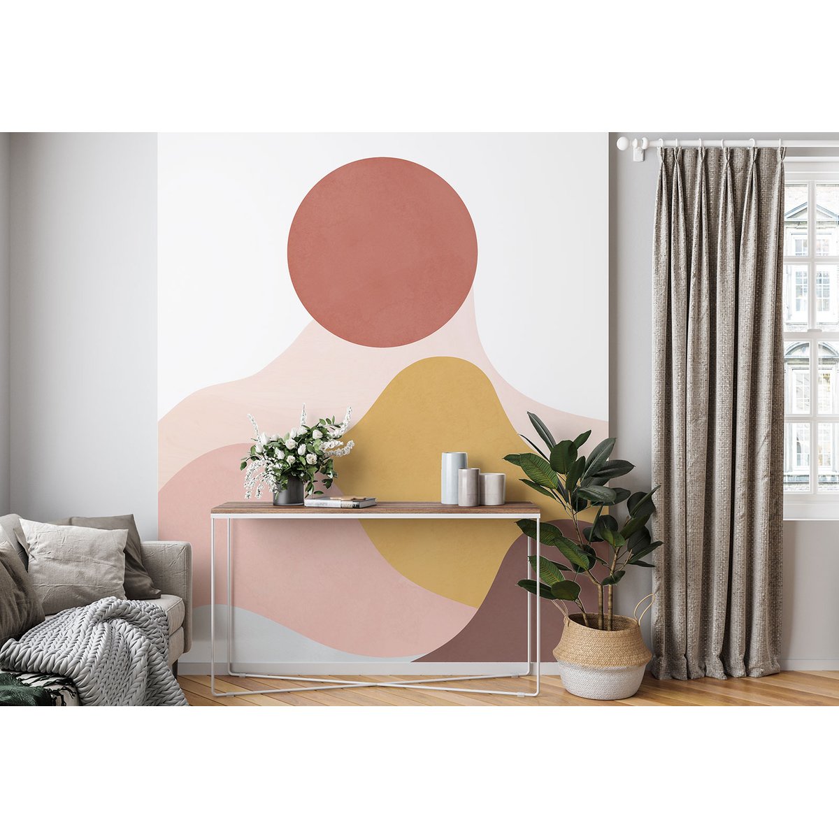 Papier peint panoramique - Paysage Boho