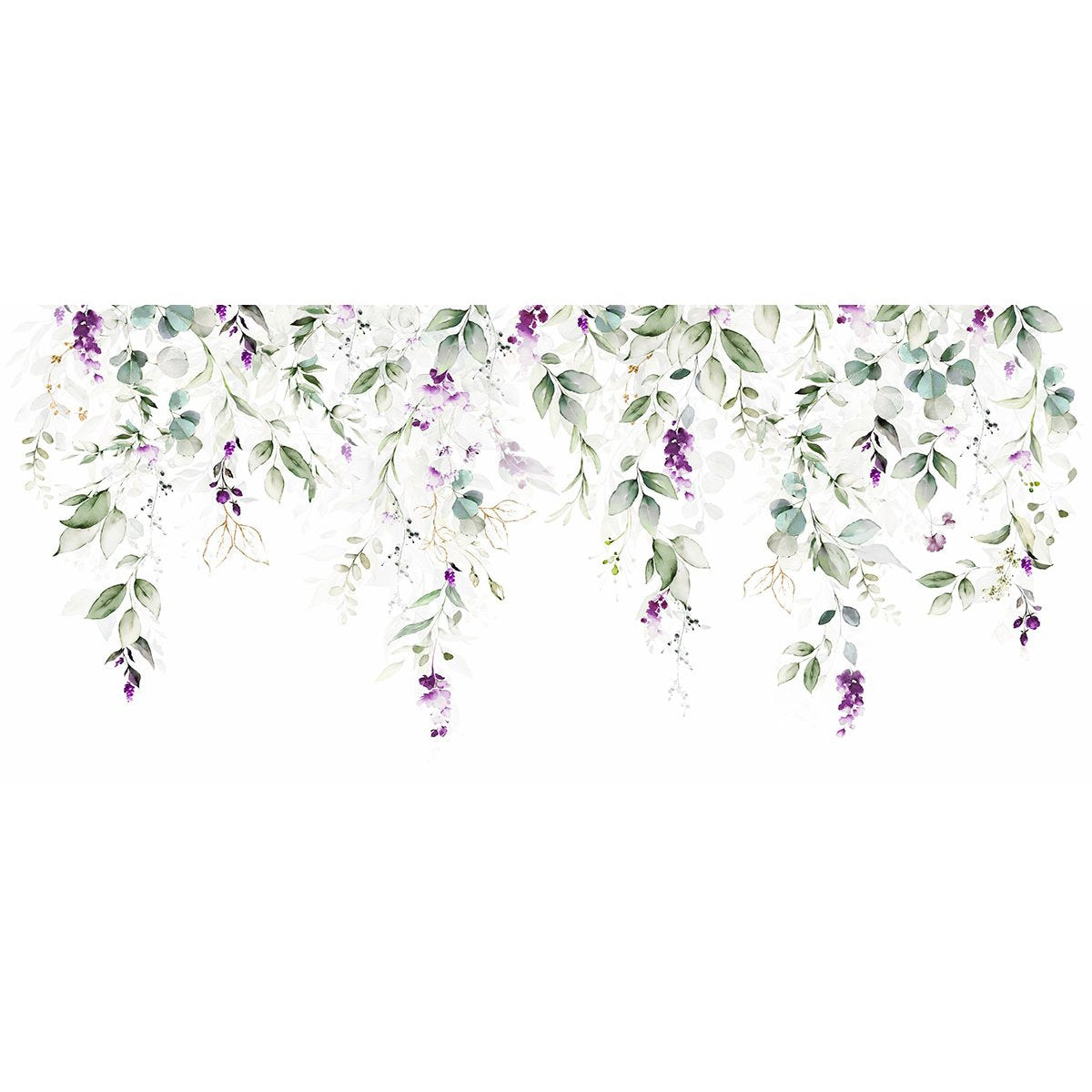 Papier peint panoramique - Fleurs