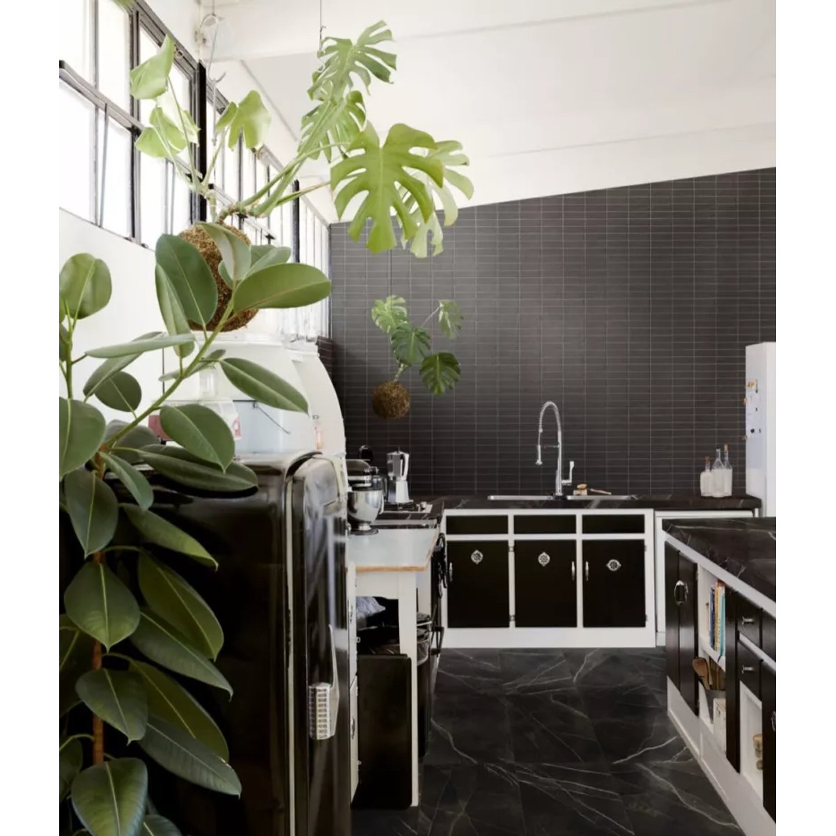 Carrelage Zellige Noir CONFETTO Nero
