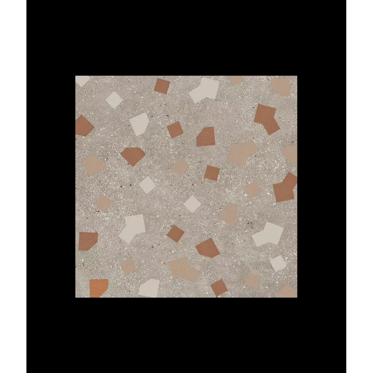 Carrelage Effet Terrazzo RICETTA 90x90 Rectifié Tortora