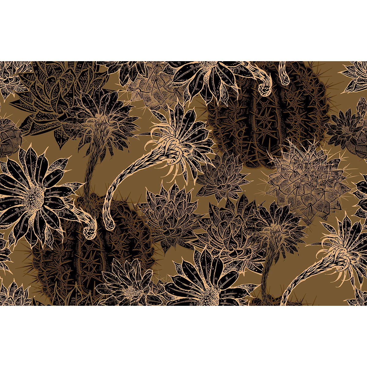 Papier peint panoramique - Fleurs
