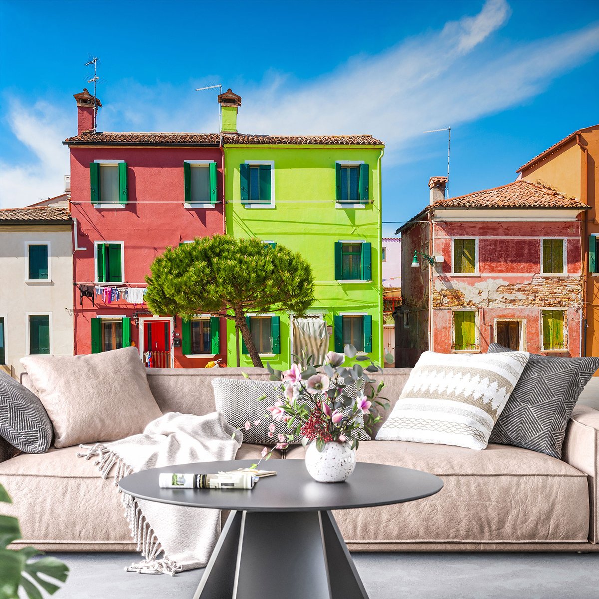 Papier peint panoramique - Ile de Burano